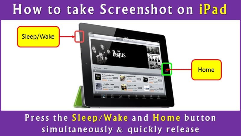 How to take Screenshot on iPad or iPad Pro