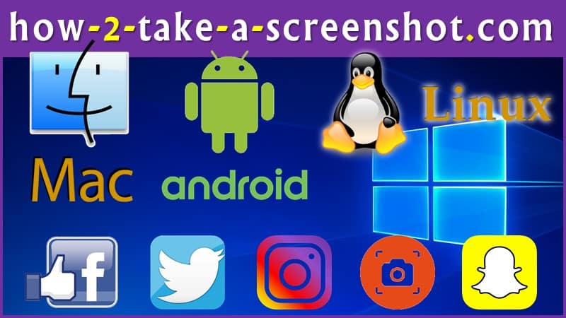 how to take a screenshot?