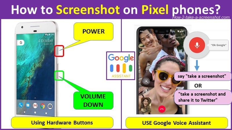 How to Screenshot on Google Pixel phones?