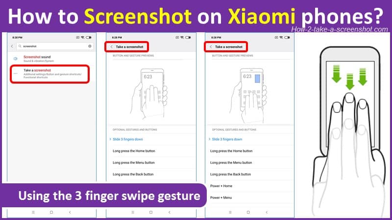 How to Screenshot on Xiaomi Redmi phones?