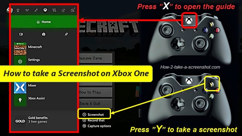 How to take a screenshot on Xbox One? Record & Capture Clips